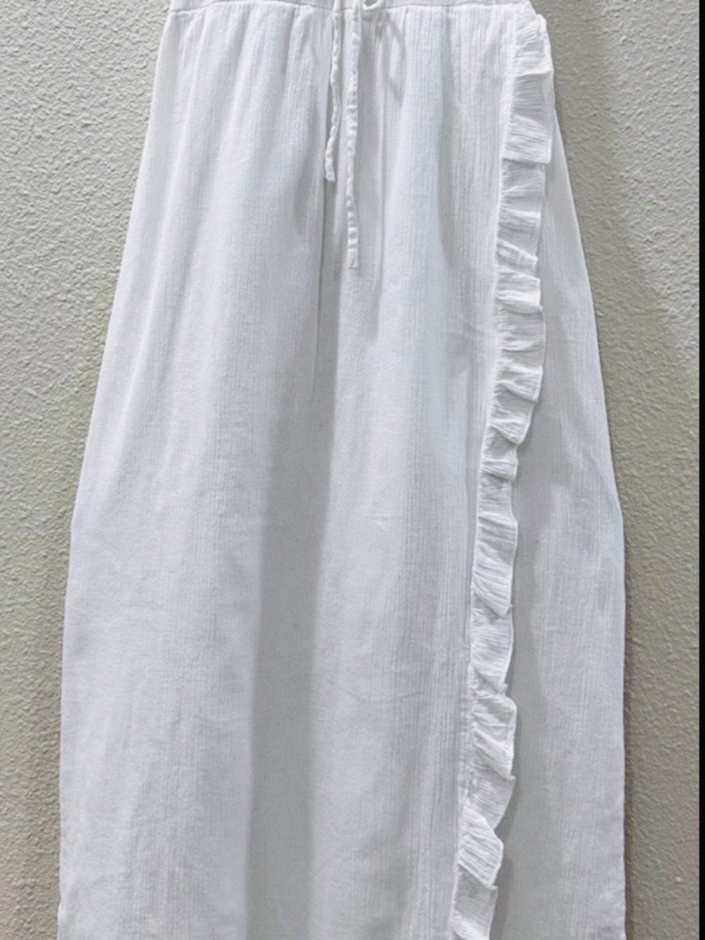 White Crochet-Top Beach Dress - Women Swim - Picture 2 of 9